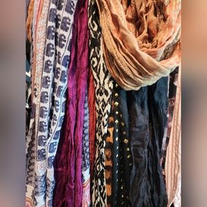 Decorative Scarves and Shawl Bundle!!